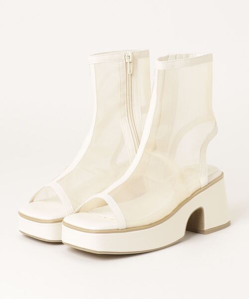 「LOVEHUNTER」 ショートブーツ M ブラック系その他 レディース_画像9