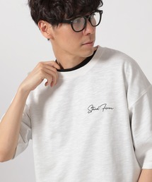 tシャツ スラブロゴ刺繍T / 328982 メンズ｜ZOZOTOWN Yahoo!店