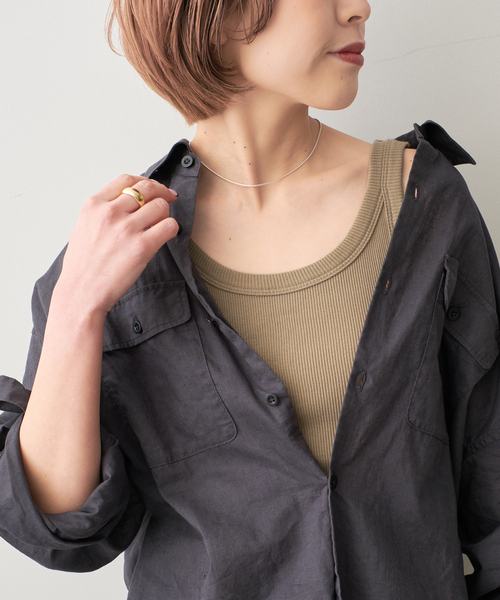 Spick＆Span（スピック アンド スパン） タンクトップ ノースリーブ