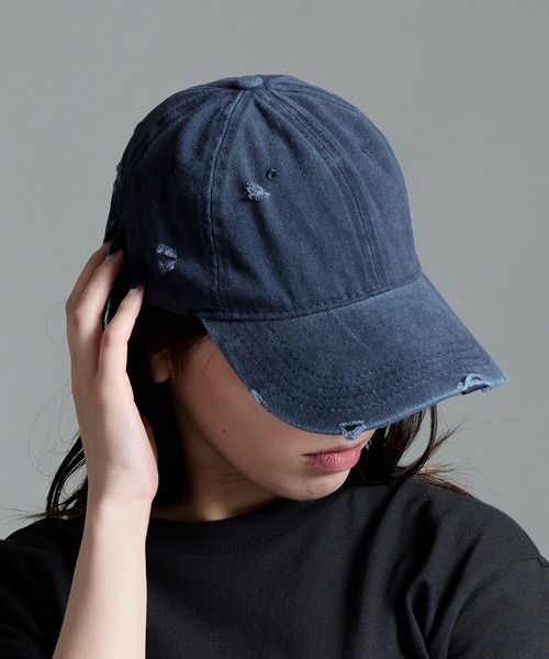 CALIFORNIA OUTFITTERS キャップ 帽子 5A16 ヴィンテージ風ダメージ