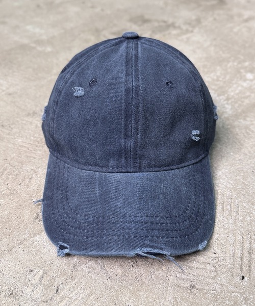 CALIFORNIA OUTFITTERS キャップ 帽子 5A16 ヴィンテージ風ダメージ