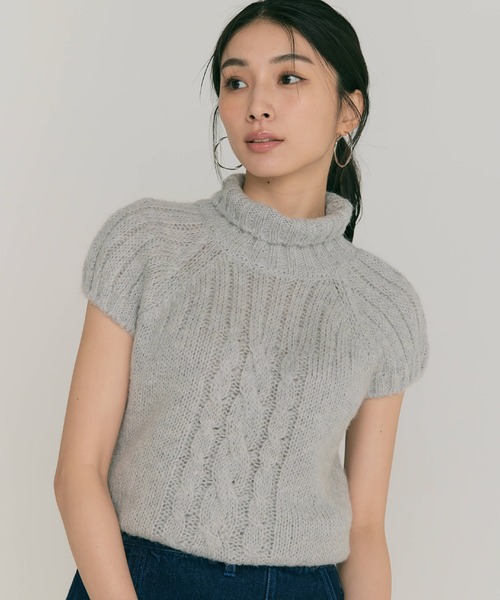 ニット セーター TURTLE RIB KNIT レディース