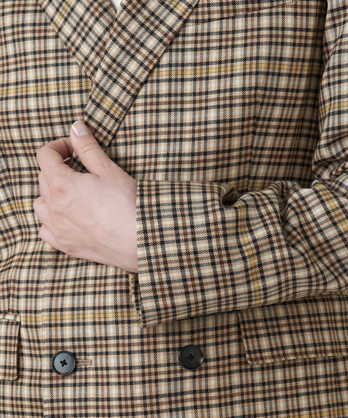 「MACPHEE」 テーラードジャケット 34 ブラウン系その他 レディース_画像8