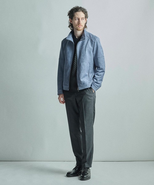 MEN'S BIGI（メンズビギ） 革ジャン ライダース フェイクスエード