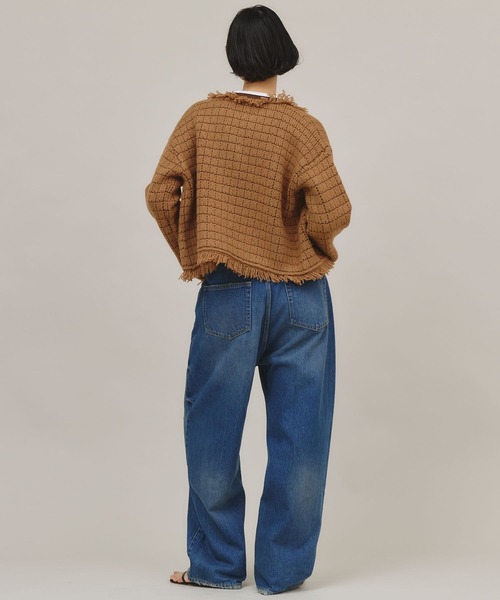 Curensology（カレンソロジー） ニットカーディガン FREE ネイビー