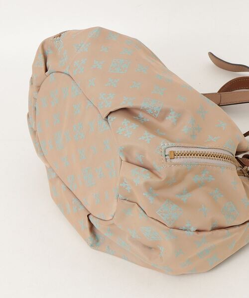 (美品)ラシット　russetパナマ　ベージュ 2wayバッグ russet 「russet」 2WAYバッグ - ベージュ レディース