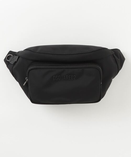 DSQUARED2 アーバン ベルト バッグ メンズ ブラック ロゴ DSQUARED2 ウエストポーチ Urban Belt Bags/0252 メンズ