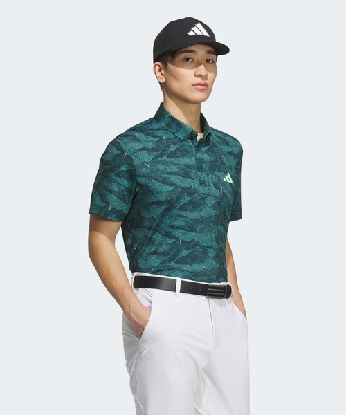 adidas（アディダス） ポロシャツ グラフィック 半袖ボタンダウン
