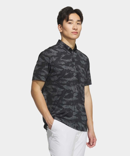 adidas（アディダス） ポロシャツ グラフィック 半袖ボタンダウン