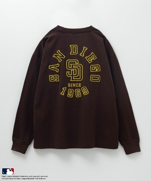 MLB tシャツ バックアーチ ロングスリーブTシャツ メンズ レディース