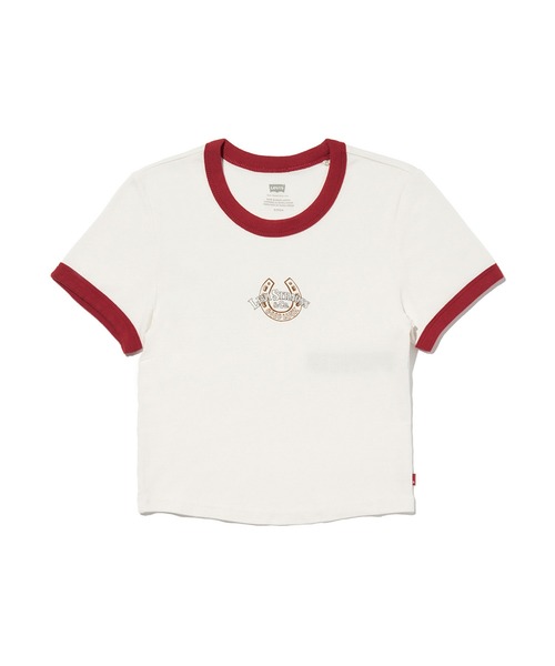 Levi's（リーバイス） tシャツ グラフィック ミニ リンガーTシャツ