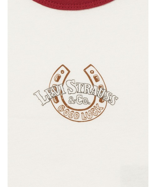 Levi's（リーバイス） tシャツ グラフィック ミニ リンガーTシャツ