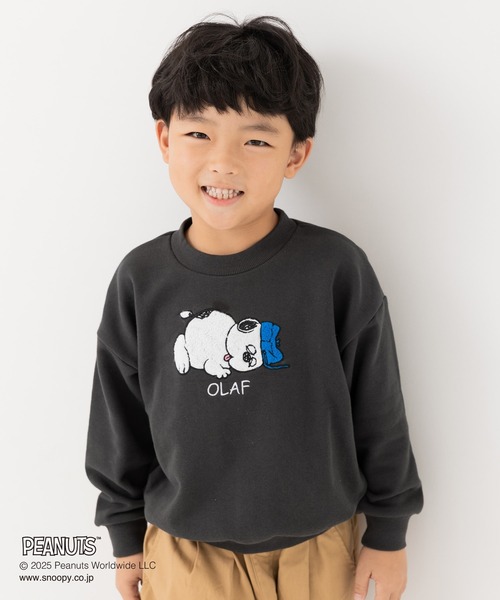 トレーナー 「ピーナッツ」キャラクター 裏毛トレーナー キッズ 子供服 男の子 女の子 | PEANUTS | 02