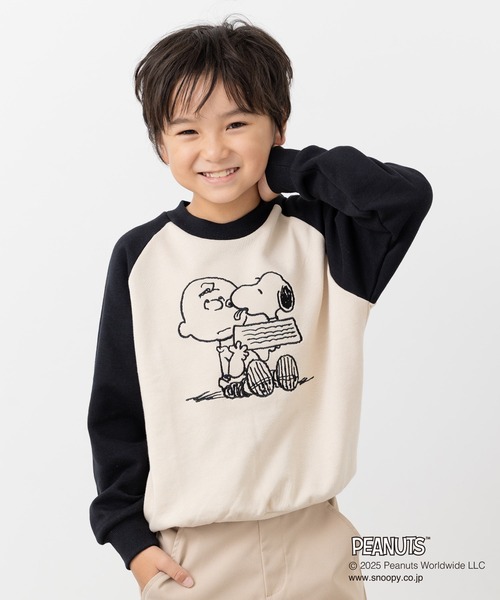 トレーナー 「ピーナッツ」キャラクター 裏毛トレーナー キッズ 子供服 男の子 女の子 | PEANUTS | 04