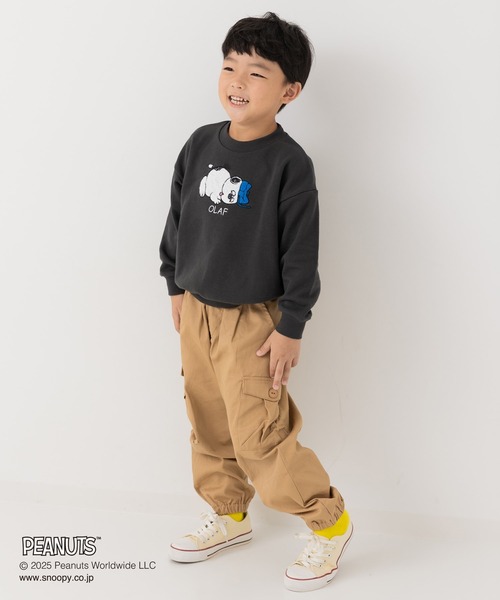 トレーナー 「ピーナッツ」キャラクター 裏毛トレーナー キッズ 子供服 男の子 女の子 | PEANUTS | 18