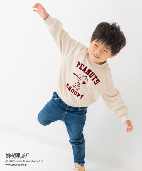 トレーナー 「ピーナッツ」キャラクター 裏毛トレーナー キッズ 子供服 男の子 女の子 | PEANUTS | 20