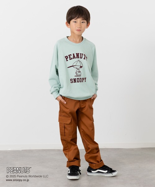 トレーナー 「ピーナッツ」キャラクター 裏毛トレーナー キッズ 子供服 男の子 女の子 | PEANUTS | 22