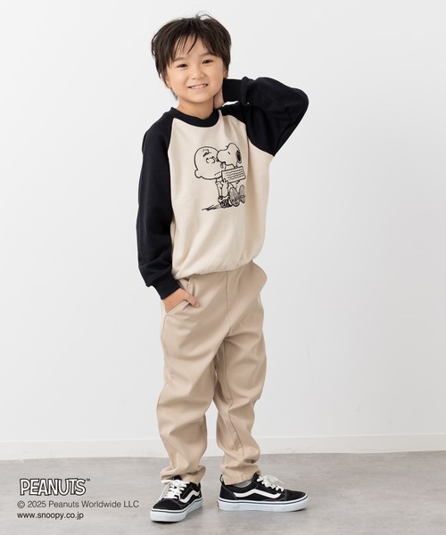 トレーナー 「ピーナッツ」キャラクター 裏毛トレーナー キッズ 子供服 男の子 女の子 | PEANUTS | 25