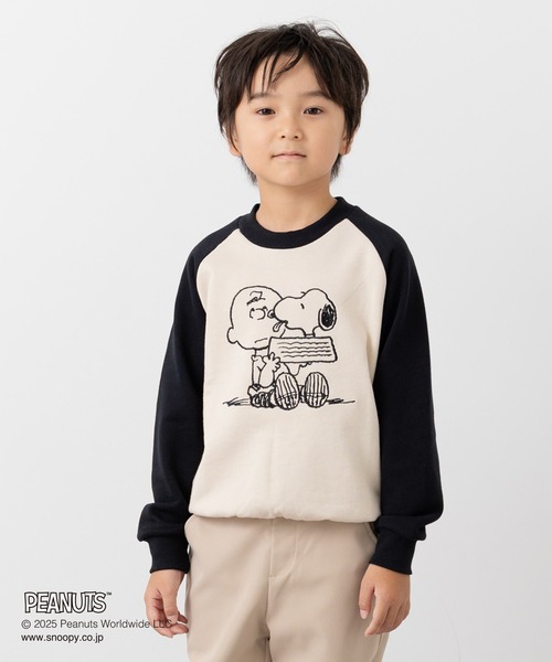 PEANUTS トレーナー 「ピーナッツ」キャラクター 裏毛トレーナー