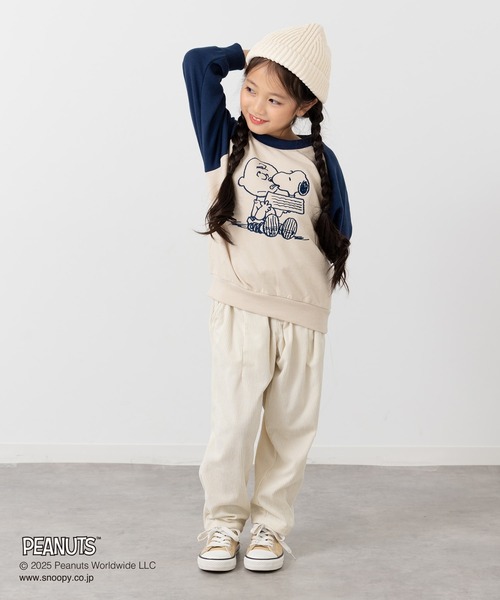 トレーナー 「ピーナッツ」キャラクター 裏毛トレーナー キッズ 子供服 男の子 女の子 | PEANUTS | 28