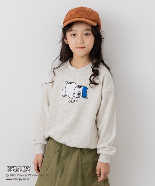 PEANUTS トレーナー 「ピーナッツ」キャラクター 裏毛トレーナー