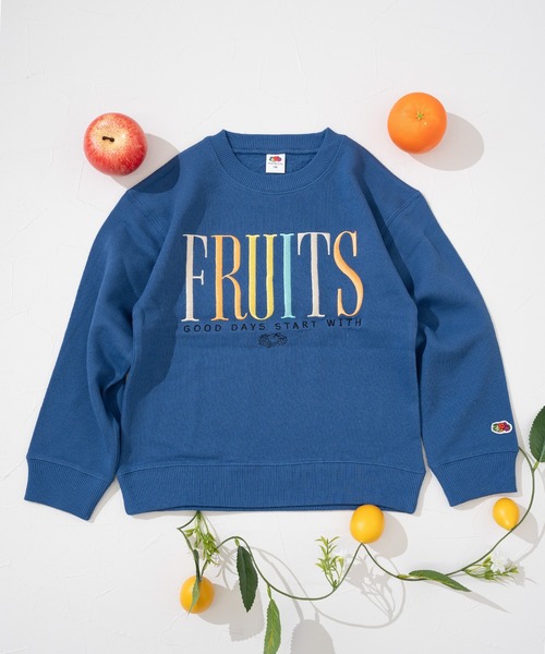 【新品多数】フルーツオブザルーム　子供服　まとめ売り FRUIT OF THE LOOM（フルーツオブザルーム） トレーナー 刺繍