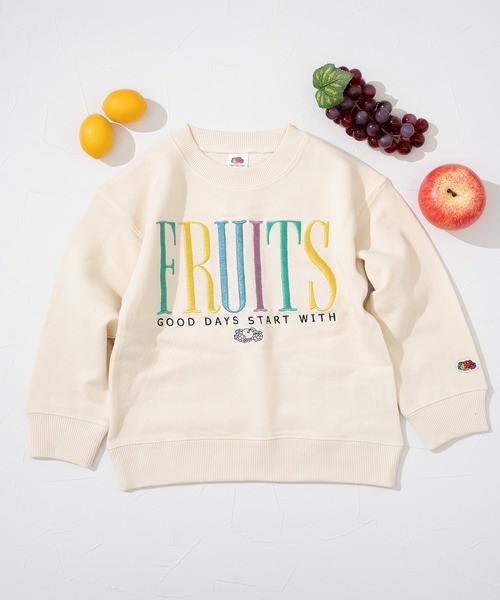 【新品多数】フルーツオブザルーム　子供服　まとめ売り FRUIT OF THE LOOM（フルーツオブザルーム） トレーナー 刺繍
