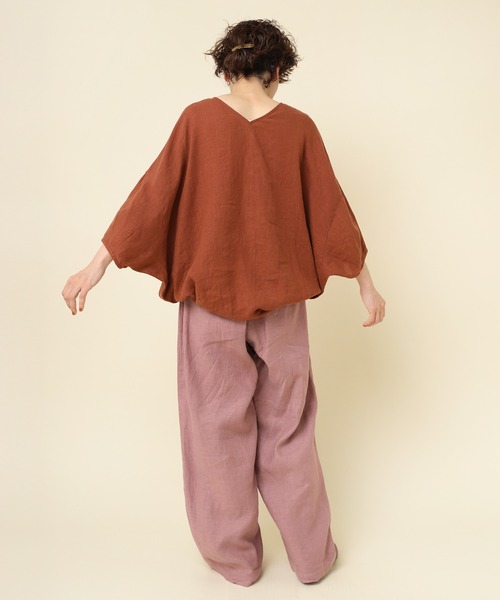 「RNA-N」 半袖ブラウス MEDIUM ブラック レディース_画像9