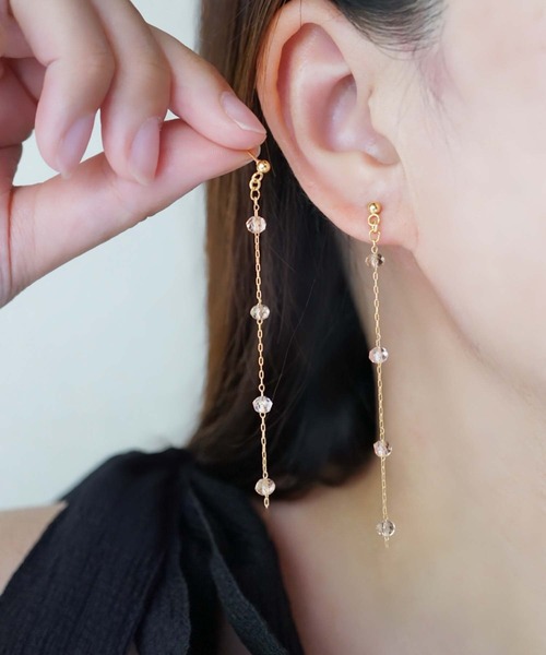 CERCA サージカルステンレス アレルギー対応 ピアス saran jewelry/4