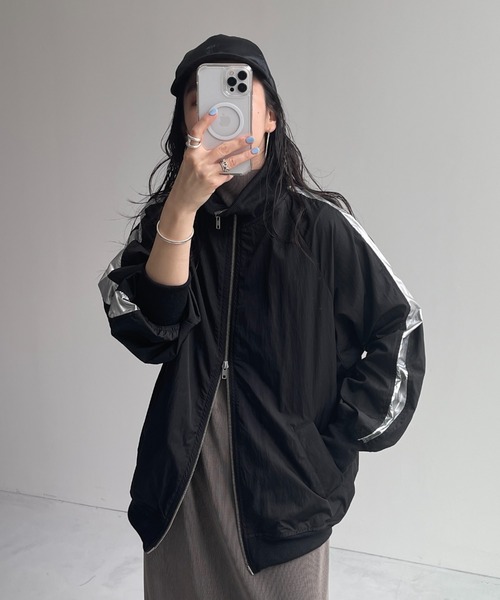 wee9s（ウィークス） ブルゾン FREE ネイビー レディース : ZOZOTOWN