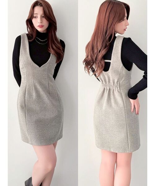 コルセットミニジャンスカ(新品未使用品) RESEXXY（リゼクシー） ジャンパースカート コルセットミニジャンスカ