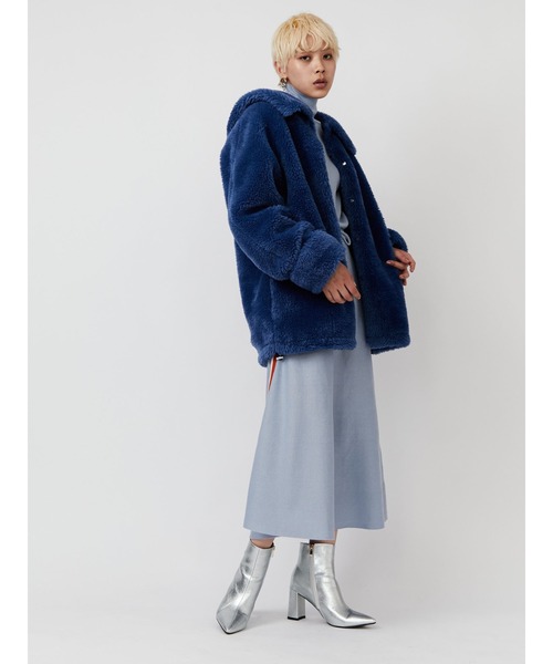 PAMEO POSE（パメオ ポーズ） ジャケット FREE ブルー レディース