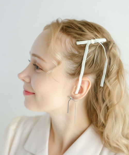 luijewelryヘアクリップ luijewelry lui jewelry ヘアクリップ ミニ ホワイト 白 【公式通販】