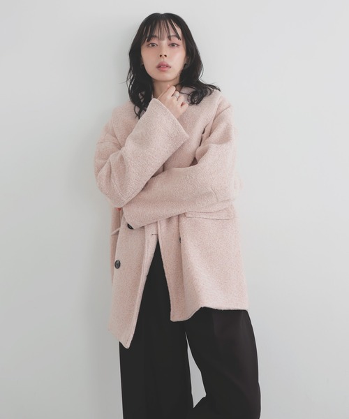 ✨極美品✨ルイシャンタン　サファイアミンクコート　ショールカラー　9 LIAN（リアン） コート チェスターコート ショールカラーカール