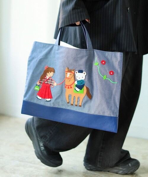 BEAMS JAPAN（ビームス ジャパン） トートバッグ 「別注」familiar