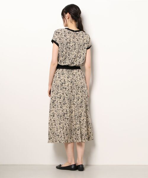 「PREFERIR」 半袖ワンピース LARGE ベージュ レディース_画像3