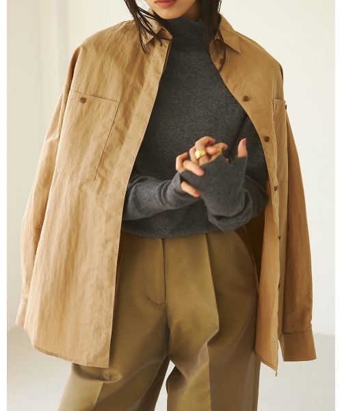 「TODAYFUL」 長袖ニット FREE グレイッシュベージュ レディース_画像8