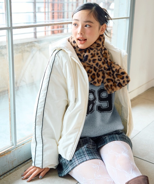 LOVETOXIC ブルゾン アウター ライン裏キルトブルゾン キッズ 子供服