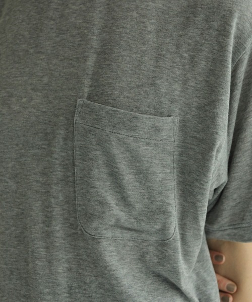 「anuke」 半袖Tシャツ FREE グレー レディース_画像6