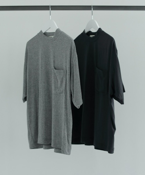 「anuke」 半袖Tシャツ FREE グレー レディース_画像7