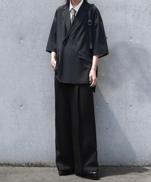 「Loose/ルース」 テーラードジャケット S ブラック メンズ_画像5