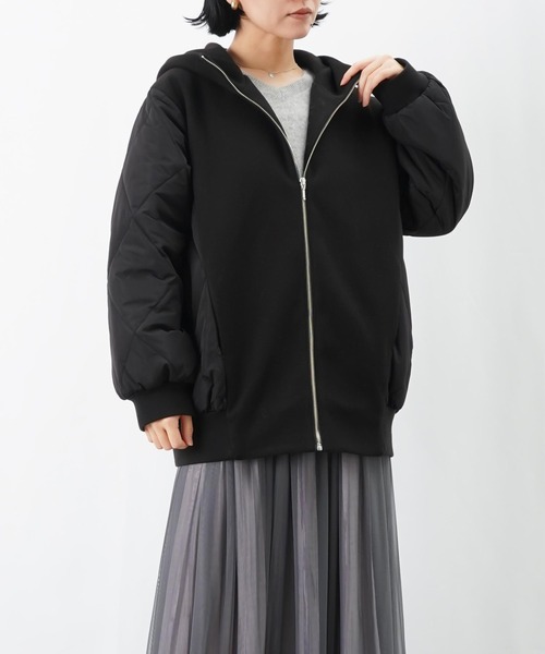 未使用✨ルクルカLucrucaセンソユニコ✨ブルゾンMA1風ジャンバーコート38 未使用✨ルクルカLucrucaセンソユニコ✨ブルゾンMA1風ジャンバーコート