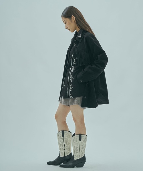 ROSE BUD（ローズバッド） コート アウター (mag.by c)FAKE SUEDE