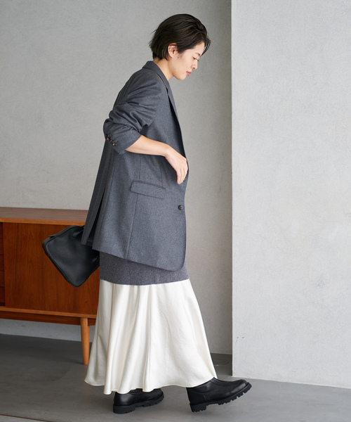 plage（プラージュ） テーラードジャケット 36 グレー レディース