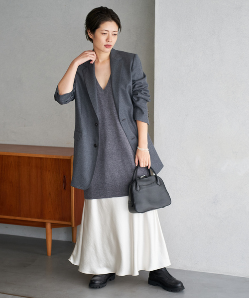 Plageテーラードジャケットグレー 美品 plage（プラージュ） テーラードジャケット 36 グレー レディース