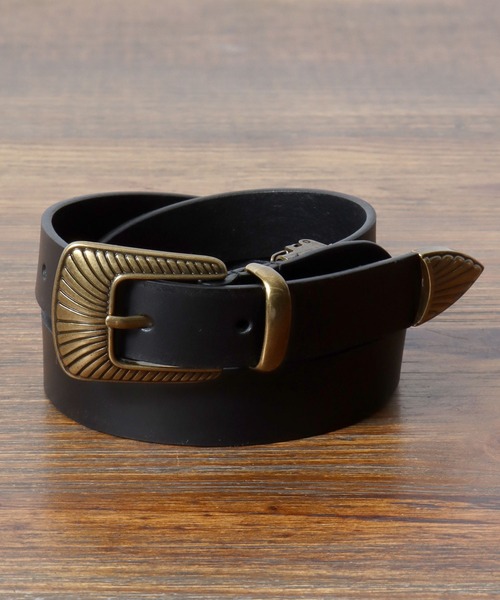 Lee（リー） ベルト 25mm ナロー ウエスタン アンティークゴールド