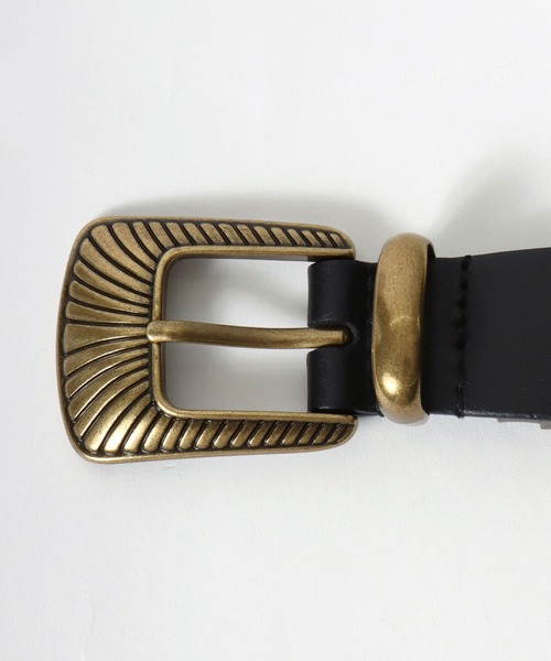 Lee（リー） ベルト 25mm ナロー ウエスタン アンティークゴールド