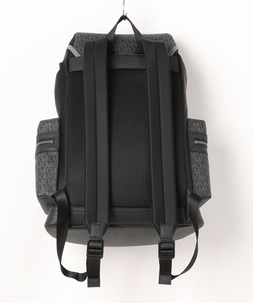 MK 黒 リュック・バックパック 公式アウトレット】COOPER ペブルレザー コミューター バックパック