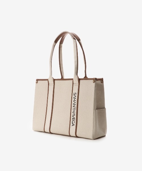 「SAMANTHAVEGA」 トートバッグ FREE オフホワイト レディース_画像3