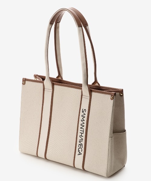 「SAMANTHAVEGA」 トートバッグ FREE オフホワイト レディース_画像4